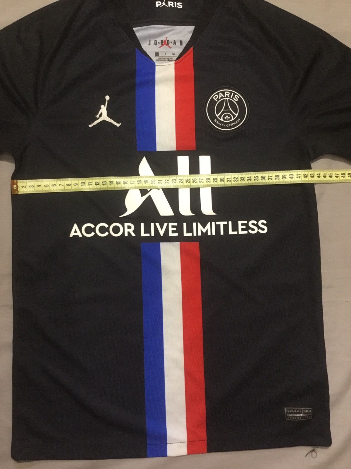 Jordan Brand Paris Saint Germain Fourth Football Shirt 19/20 Adults Small Size US S / EU 44-46 / 1 - 3 Thumbnail