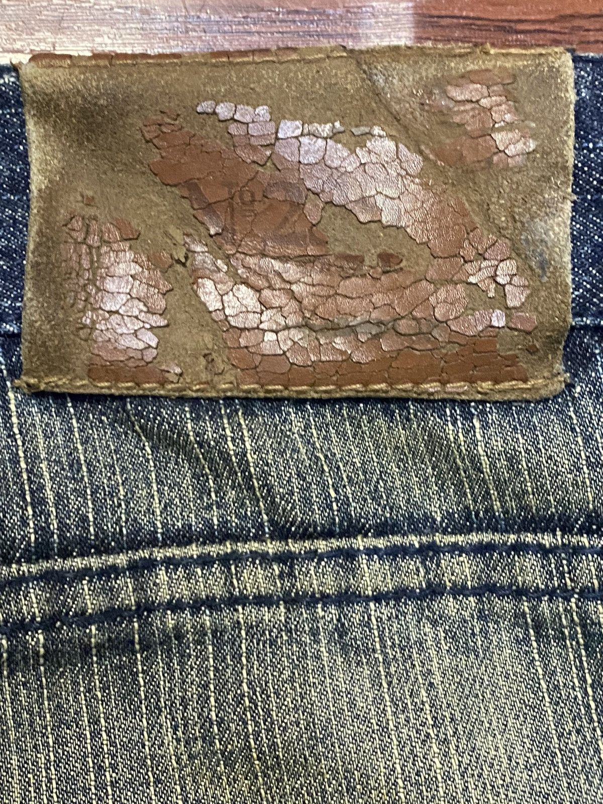 Japanese Brand Vintage Japanese Brand Alcot by Supreme Distressed Jean Size US 38 / EU 54 - 13 Thumbnail