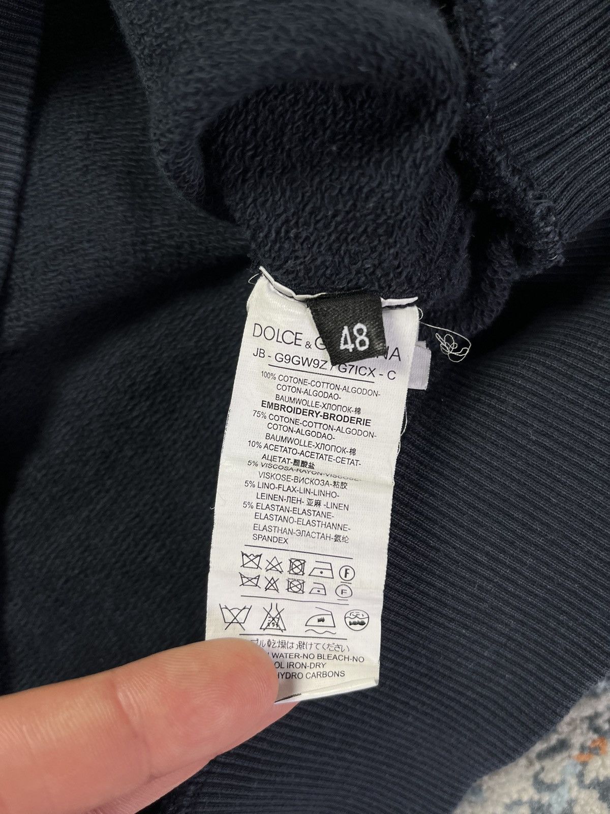 Other Vintage 00s Dolce & Gabbana Cowboy sweatshirt Size US M / EU 48-50 / 2 - 8 Thumbnail