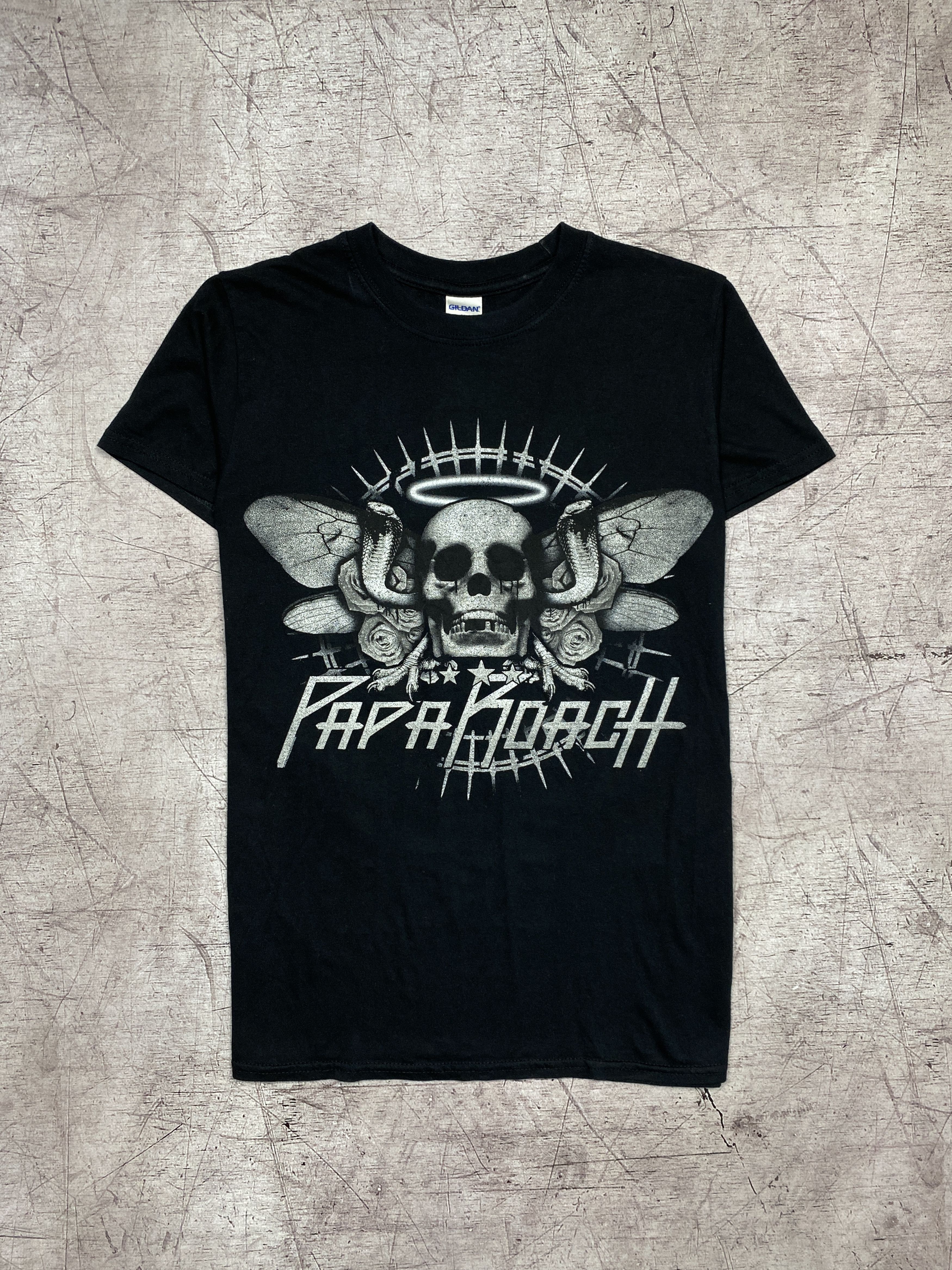 Band Tees × Vintage Papa Roach Vintage Mens Rock Band T-Shirt Size US S / EU 44-46 / 1 - 1 Thumbnail