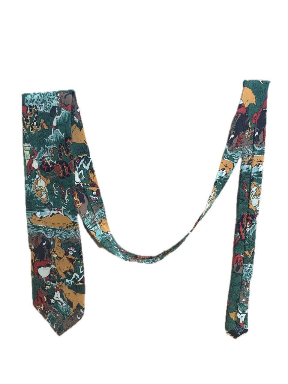 Disney Disney Mowgli silk tie, made in Italy, vintage Size ONE SIZE - 5 Thumbnail