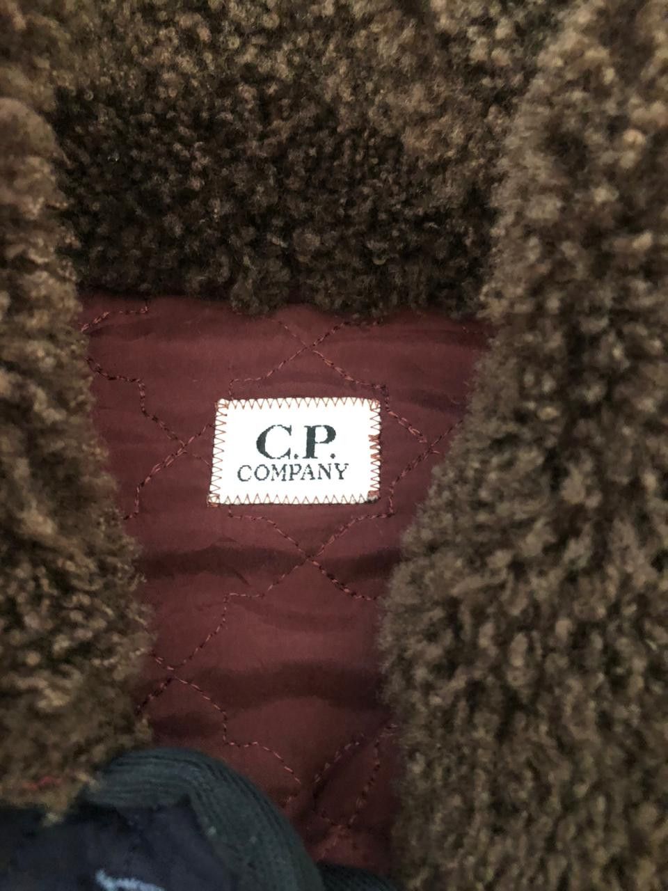 C.P. Company Vintage Cp Compnay Quilted Jakcet Blue 42 Rare Corduroy Fur Size US L / EU 52-54 / 3 - 7 Thumbnail