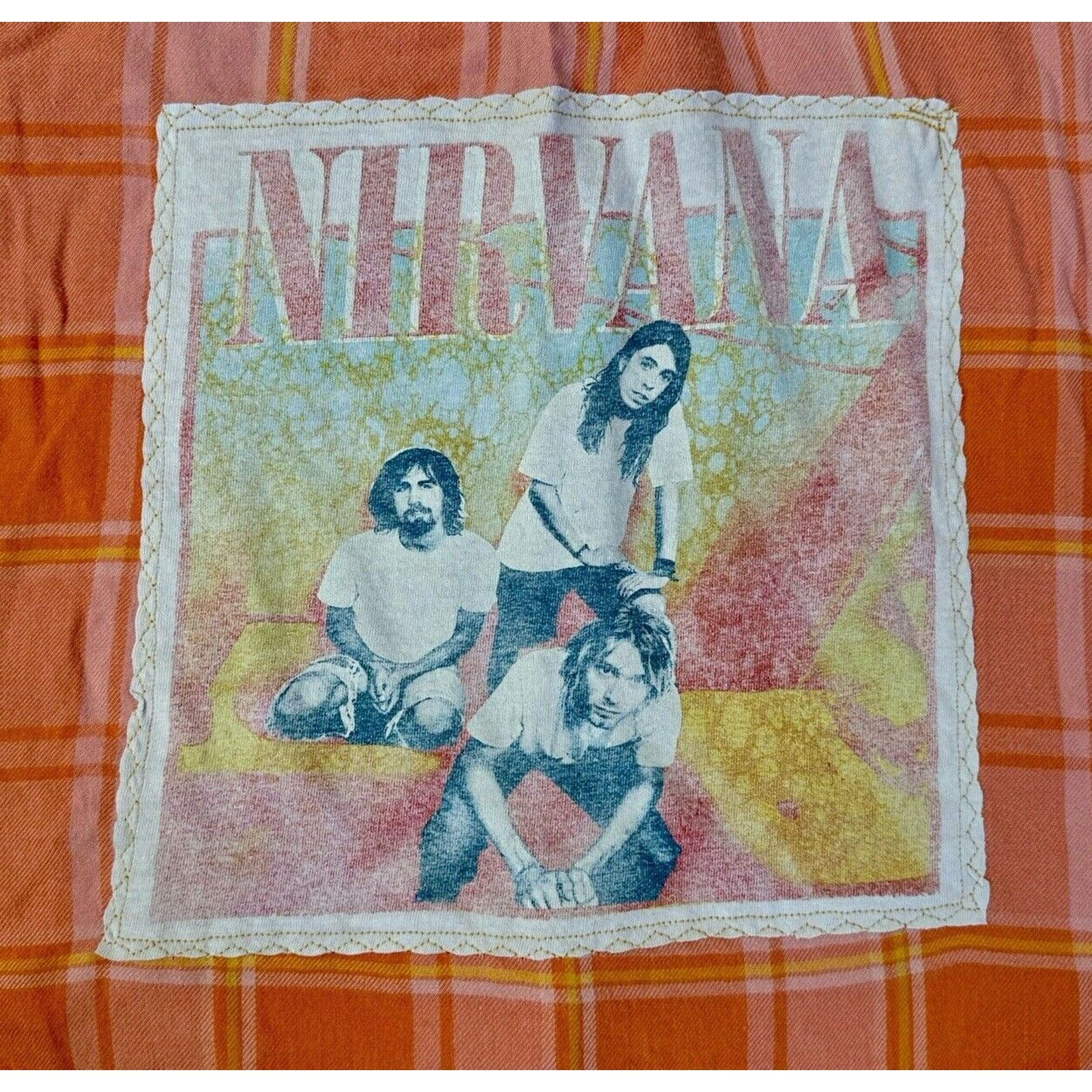 Nirvana NIRVANA Retro Vintage 90s Grunge Rock Plaid Flannel Size M Size M / US 6-8 / IT 42-44 - 11 Thumbnail