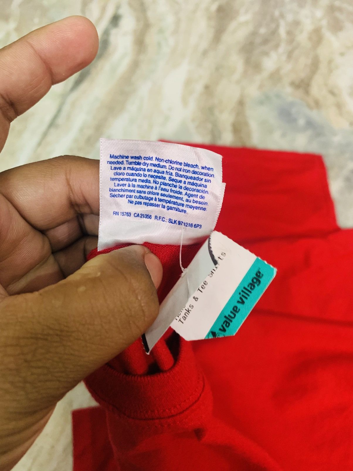 Hanes Hanes blank tee Size US L / EU 52-54 / 3 - 3 Thumbnail
