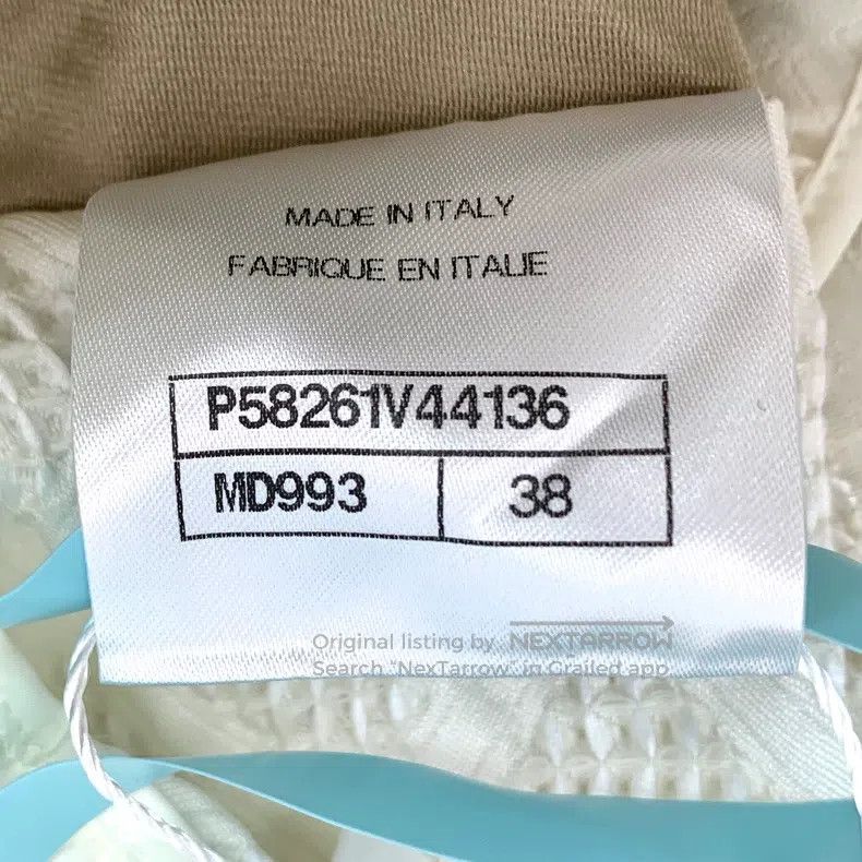 Chanel Chanel White diamond-shaped plaid zipper design casual spo Size 25" / US 0 / IT 36 - 6 Thumbnail