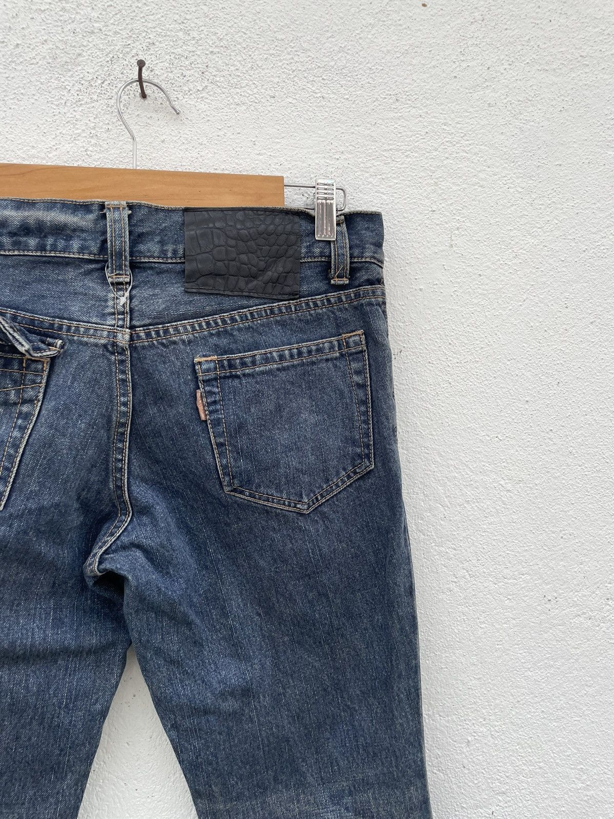 5351 POUR LES HOMMES 5351 Pour Les Hommes Flared Jeans Made In Japan Size US 30 / EU 46 - 10 Thumbnail