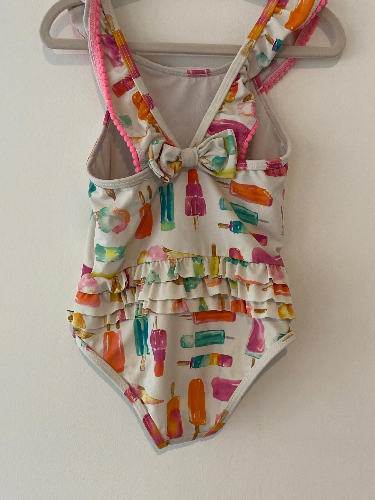 Designer Kate Spade Toddler Girl Ice Cream Swimsuit Sz 2T Size US 26 / EU 42 - 2 Thumbnail