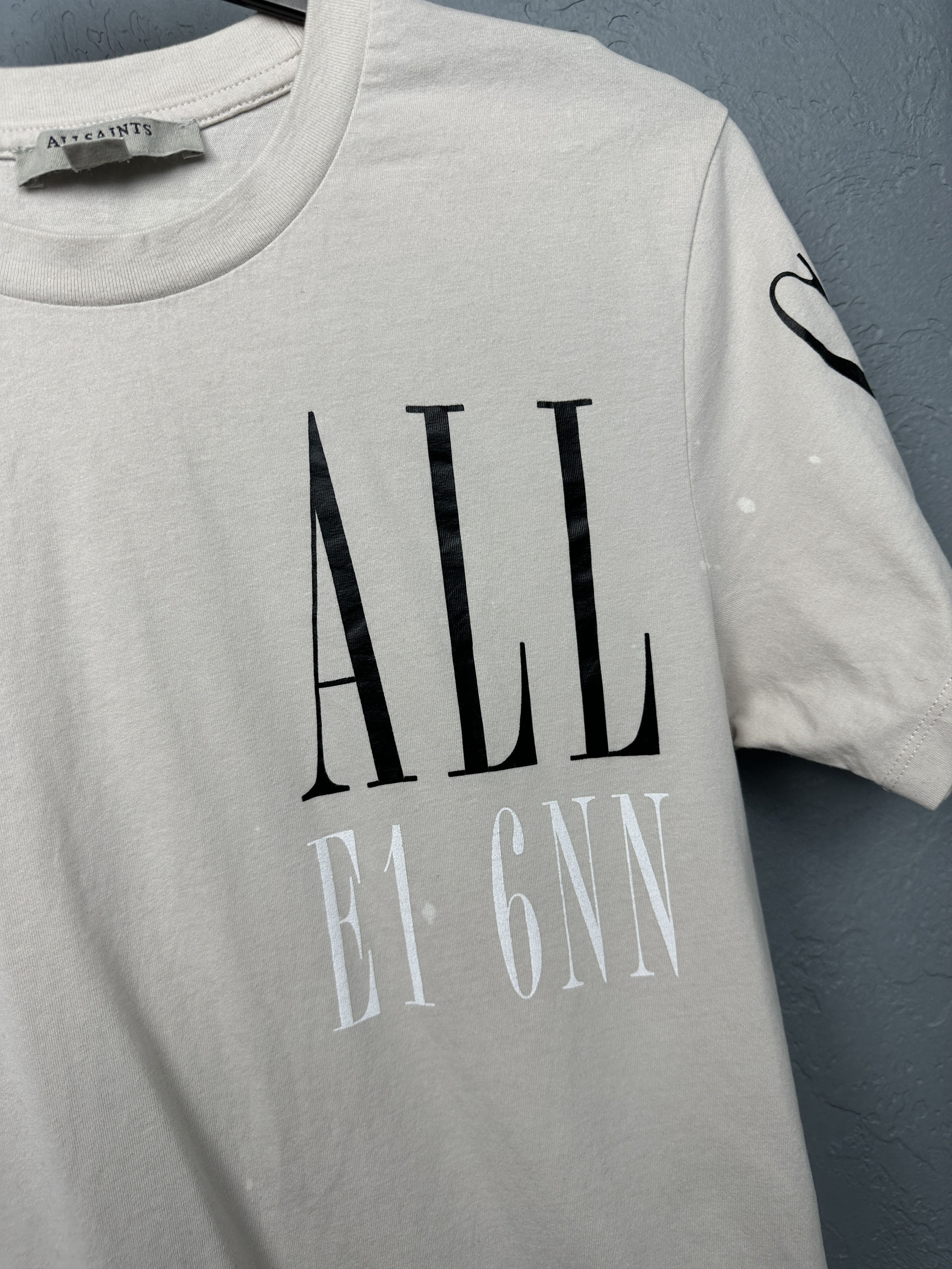Allsaints Allsaints Womens Separo Crew Neck T-Shirt Size S / US 4 / IT 40 - 4 Thumbnail