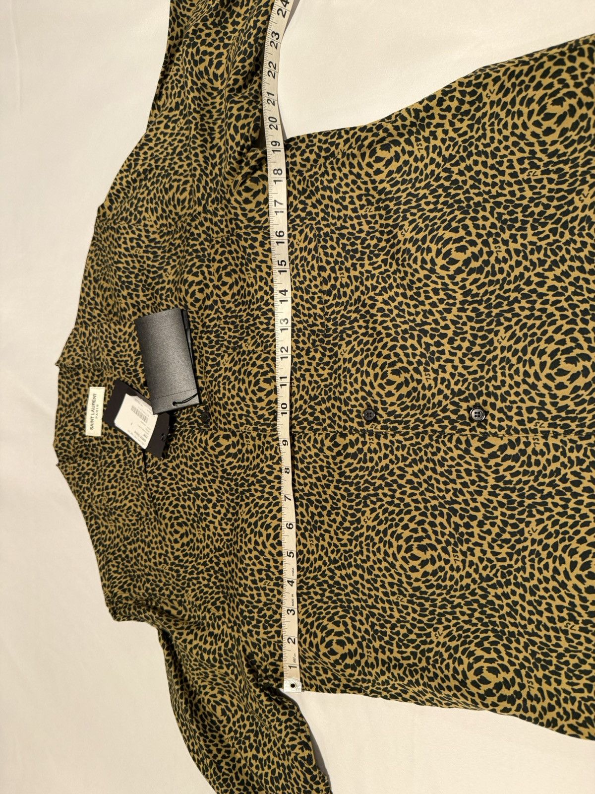 Saint Laurent Paris Saint Laurent men leopard print shirt. S. $890 Size US S / EU 44-46 / 1 - 4 Thumbnail