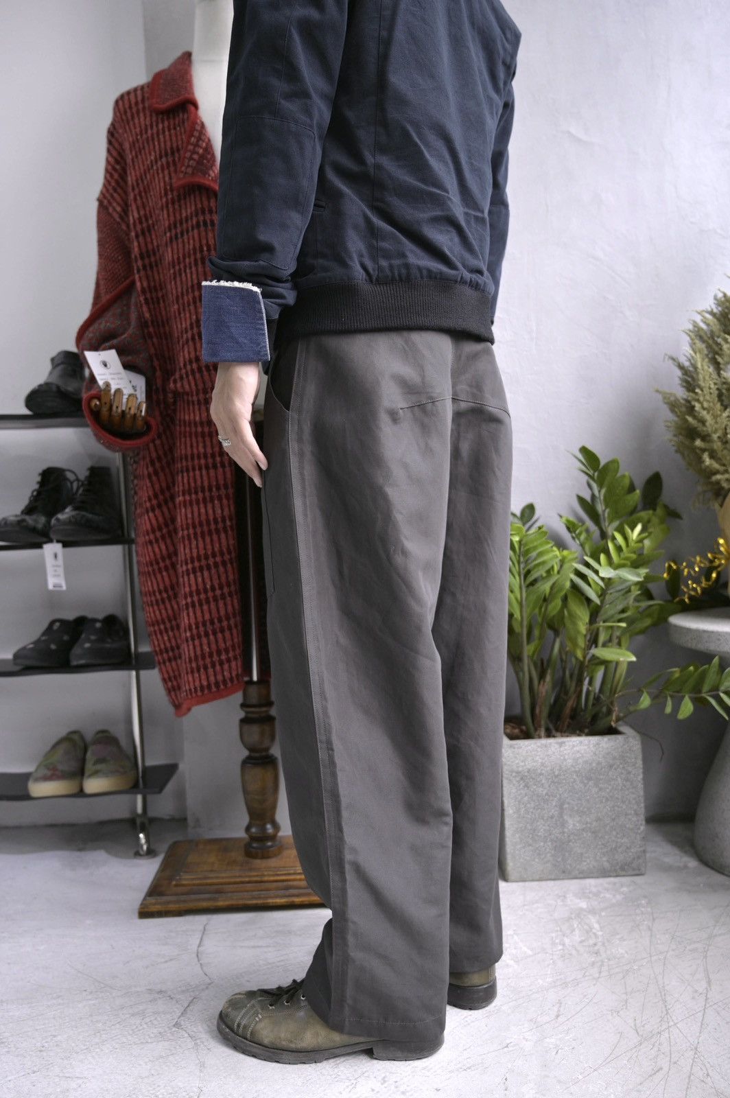 Y's Y’s Utility Wide Trousers Size US 32 / EU 48 - 2 Thumbnail