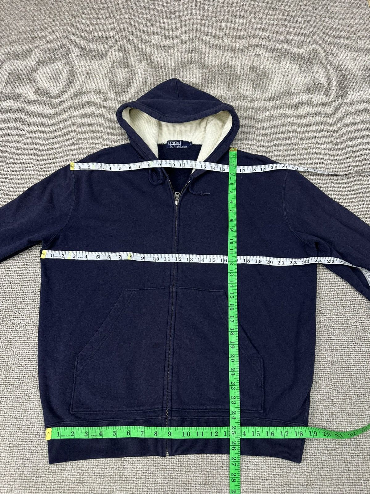 Polo Ralph Lauren Vintage Polo Ralph Lauren Fade Hoodie Z382 Size US L / EU 52-54 / 3 - 4 Thumbnail
