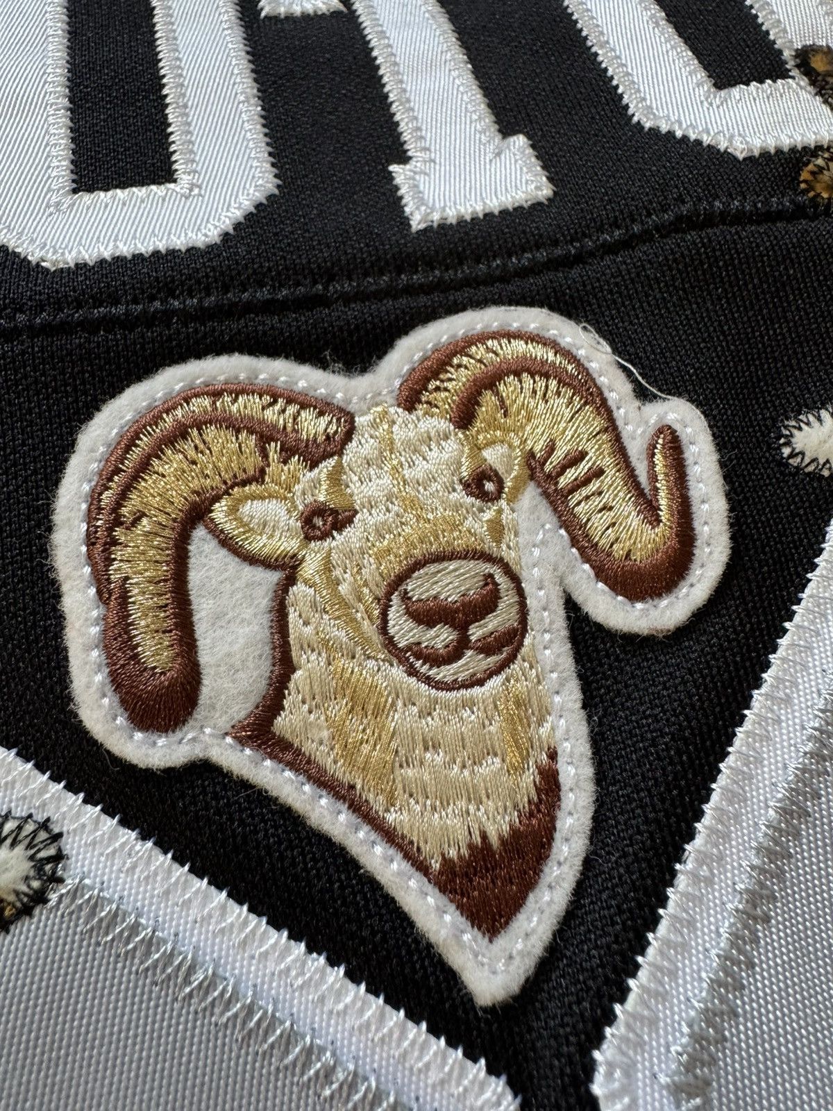 Supreme Supreme Fire & Ice Patches Hockey Jersey Black Grey Size US L / EU 52-54 / 3 - 6 Thumbnail
