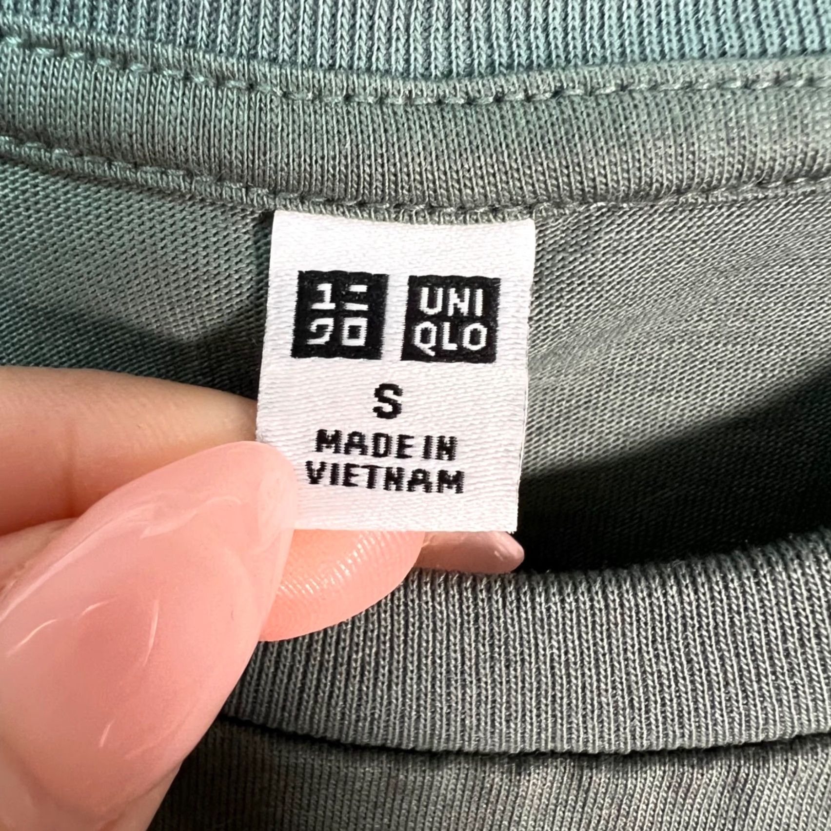 Uniqlo Uniqlo Womens Dress Sleeveless Green Tiered Midi Size Small Cotton Blend Size S / US 4 / IT 40 - 3 Thumbnail