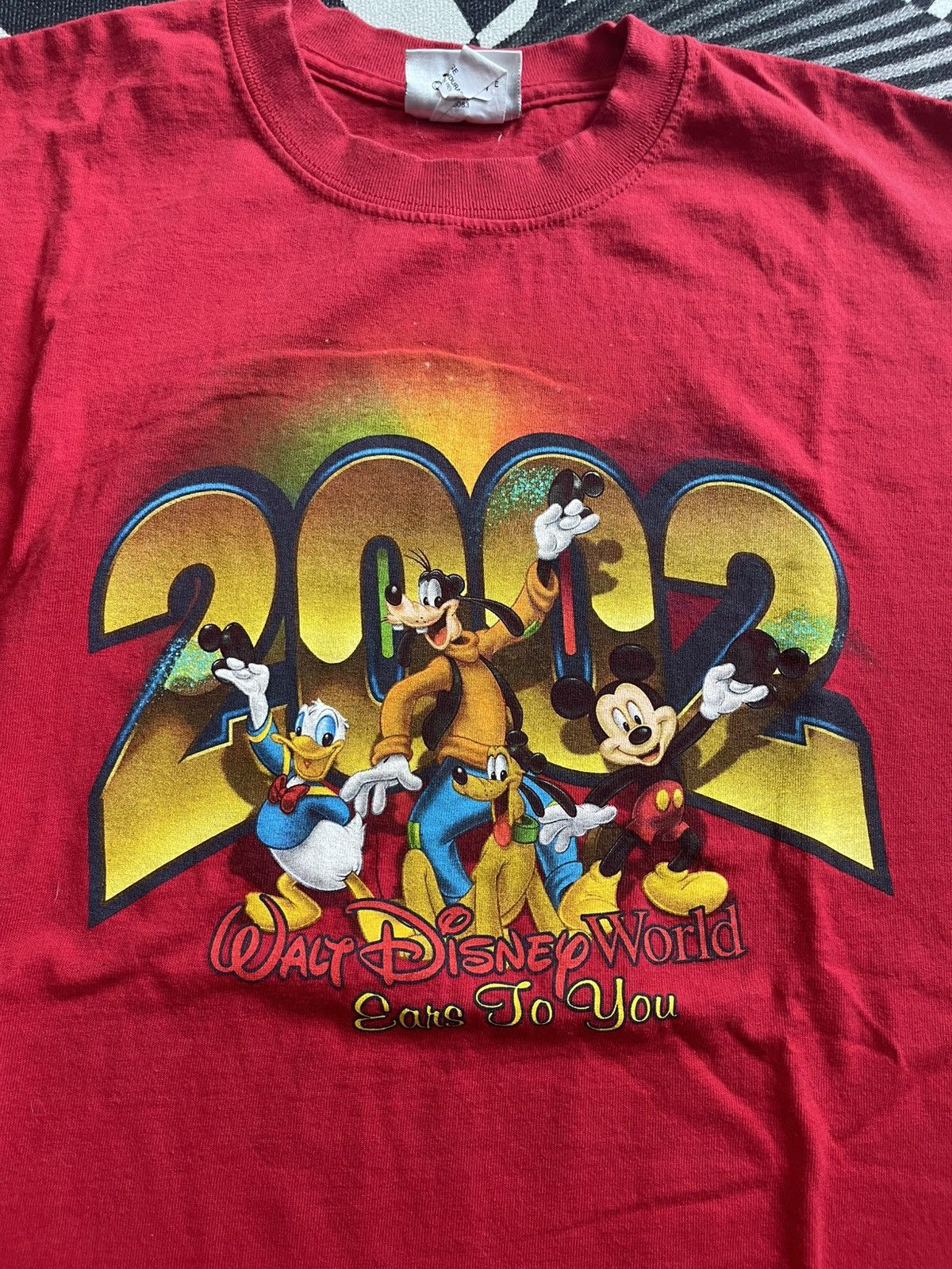 Disney 2002 Walt Disney World "Ears To You" Mickey & Friends Tee Size US XL / EU 56 / 4 - 3 Thumbnail