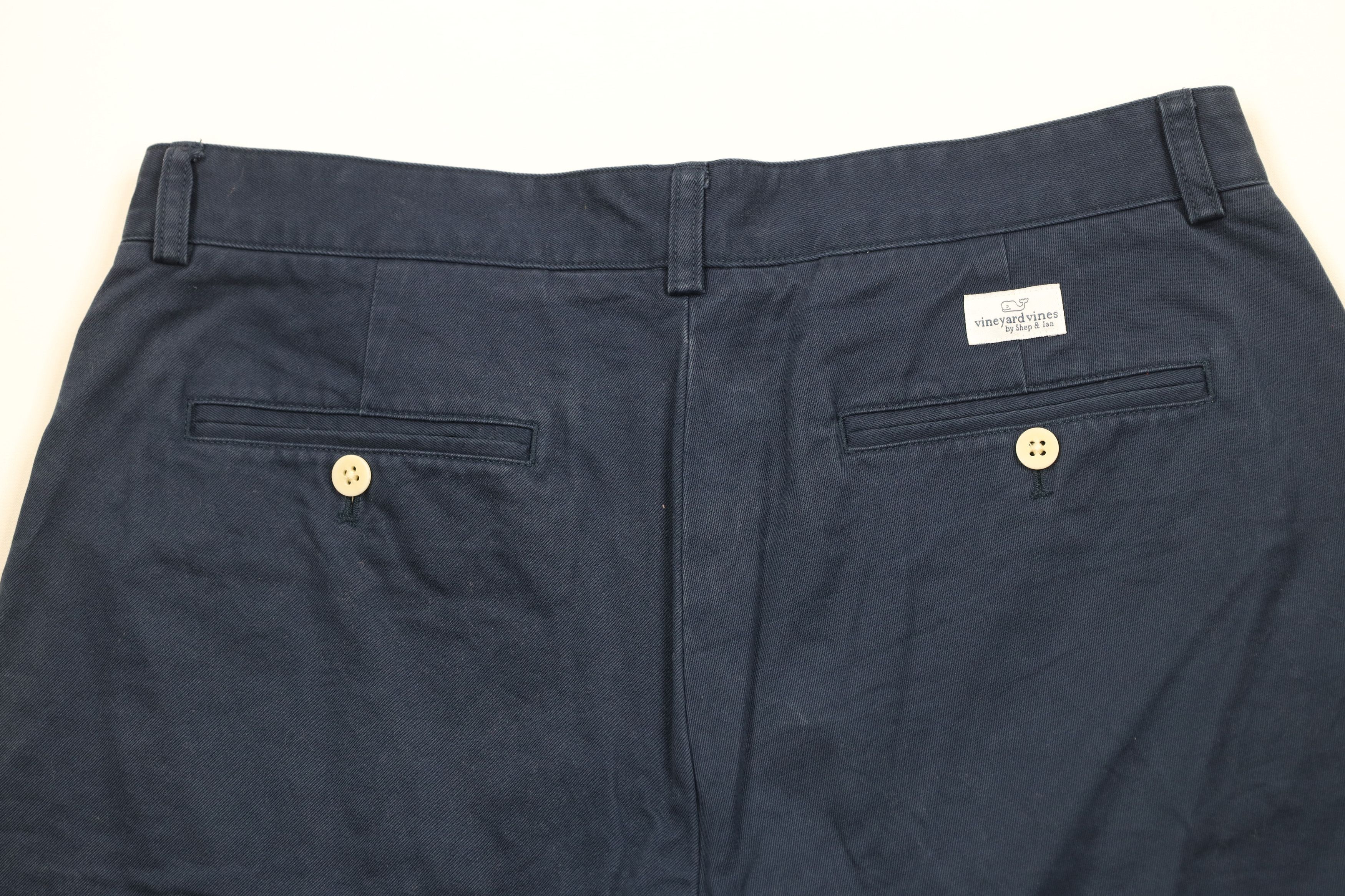 Vineyard Vines × Vintage Vineyard Vines Club Chino Golf Shorts Navy Blue Cotton Size US 34 / EU 50 - 9 Thumbnail
