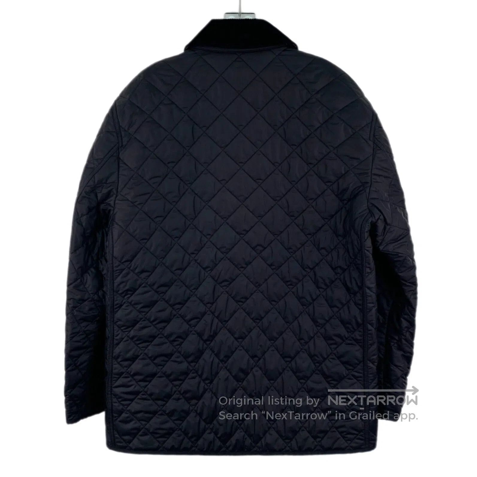 Burberry Burberry Black Diamond Pattern Collared Single Breasted Lo Size US L / EU 52-54 / 3 - 2 Thumbnail
