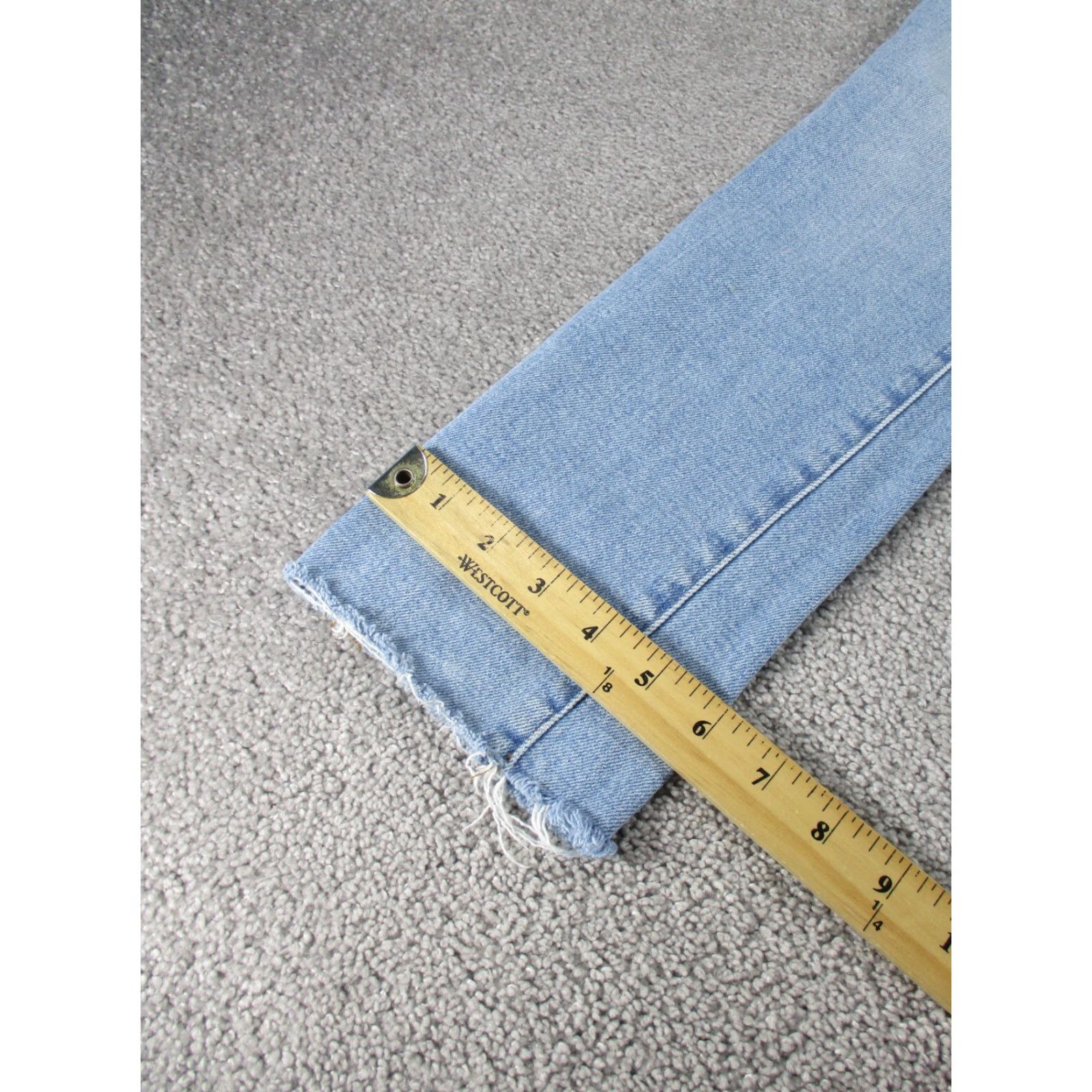 Madewell VINTAGE Madewell Jeans Women's 24 High Rise Light Wash Denim Tapered 90s Blues Women's Size 42" / US 20 - 7 Thumbnail