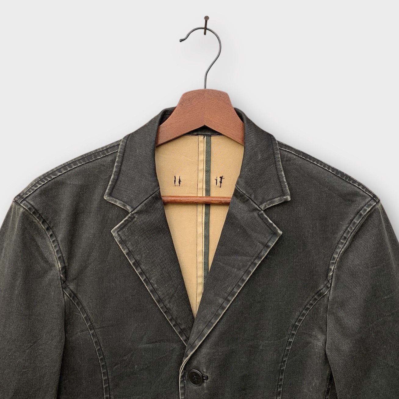 Jean Paul Gaultier GAULTIER HOMME OBJET COTTON COAT JACKET Size US S / EU 44-46 / 1 - 4 Thumbnail