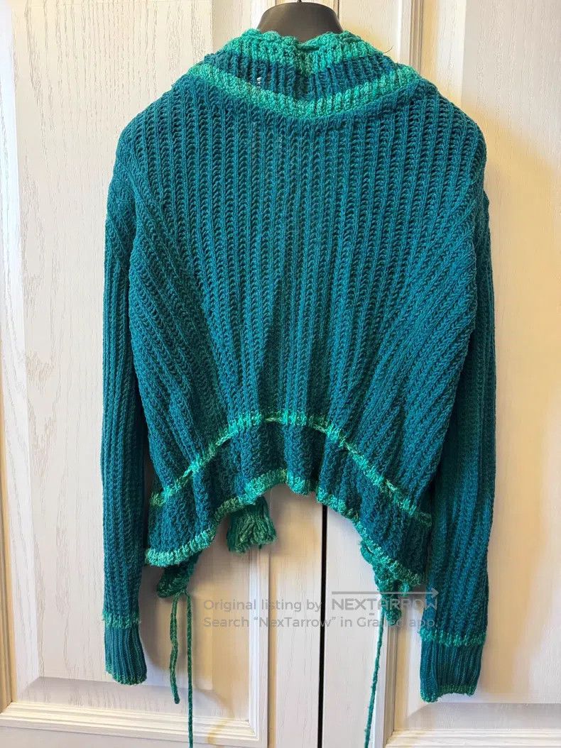 Vivienne Westwood Vivienne Westwood Green Knit Cardigan Size S / US 4 / IT 40 - 4 Thumbnail