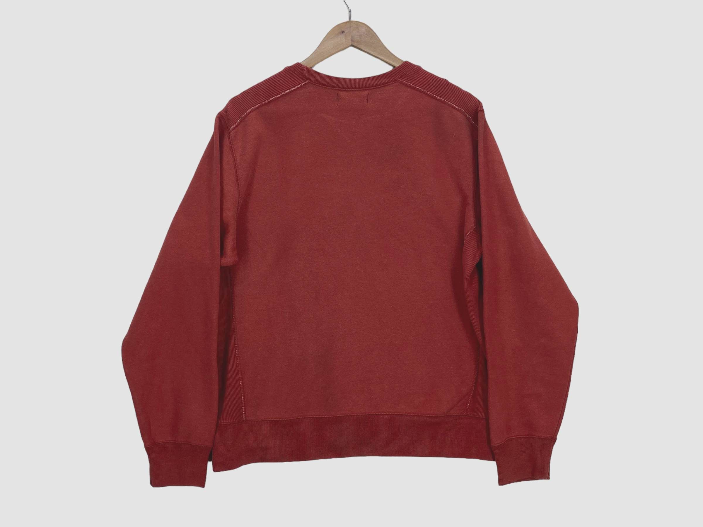 Gap Vintage Gap Red Embroidered Logo Sweatshirt Pullover 90s Size US S / EU 44-46 / 1 - 4 Thumbnail