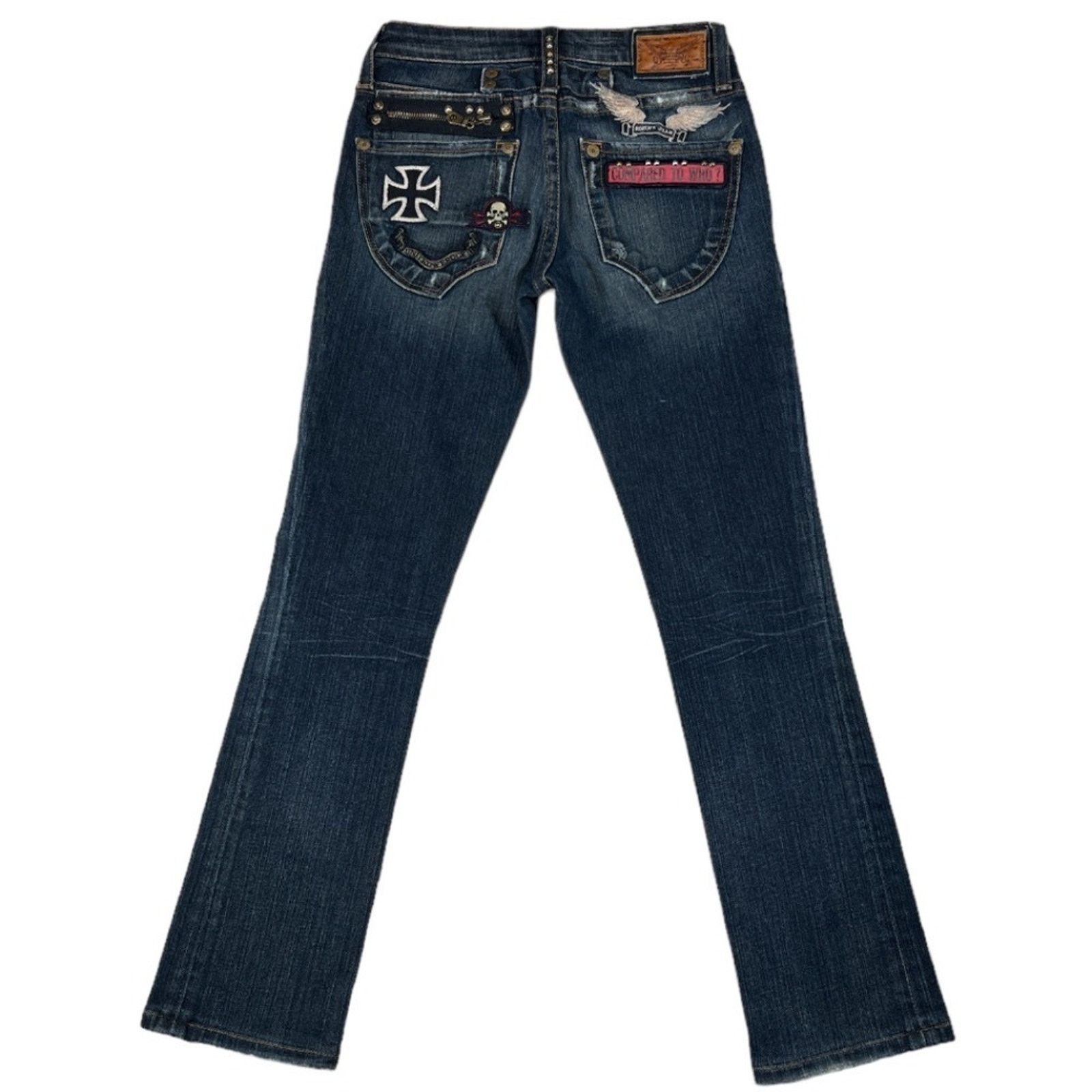 Robins Jeans Robin's Jean Blue Straight Leg Denim | Size 26 Size 26" / US 2 / IT 38 - 2 Thumbnail