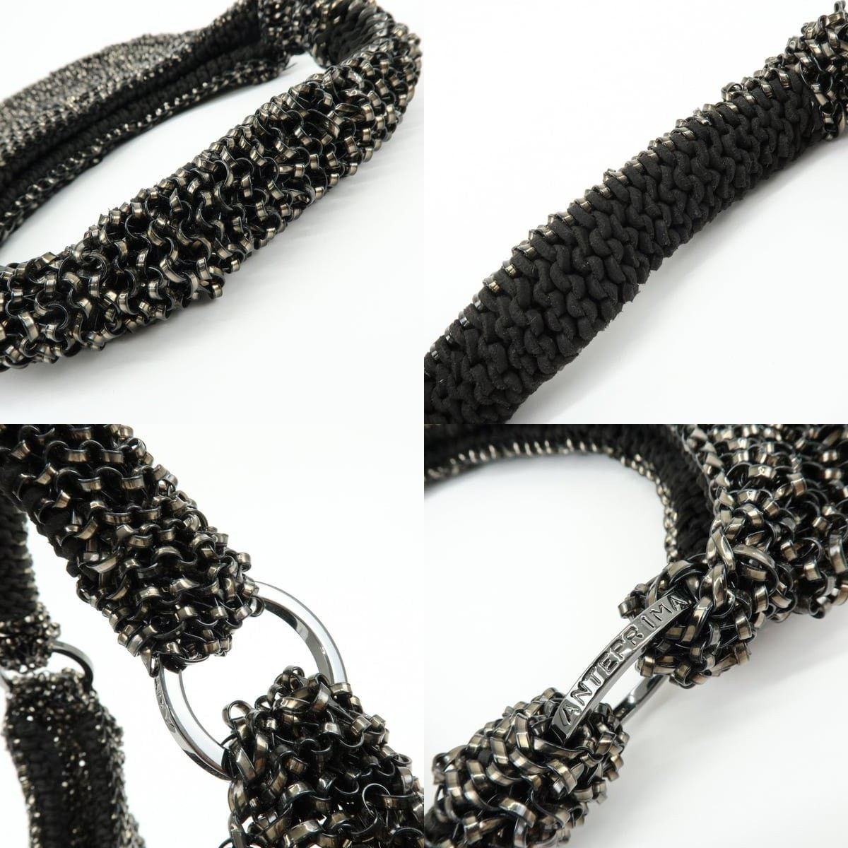 ANTEPRIMA Anteprima Wire Bag PVC Shoulder Black Size ONE SIZE - 4 Thumbnail