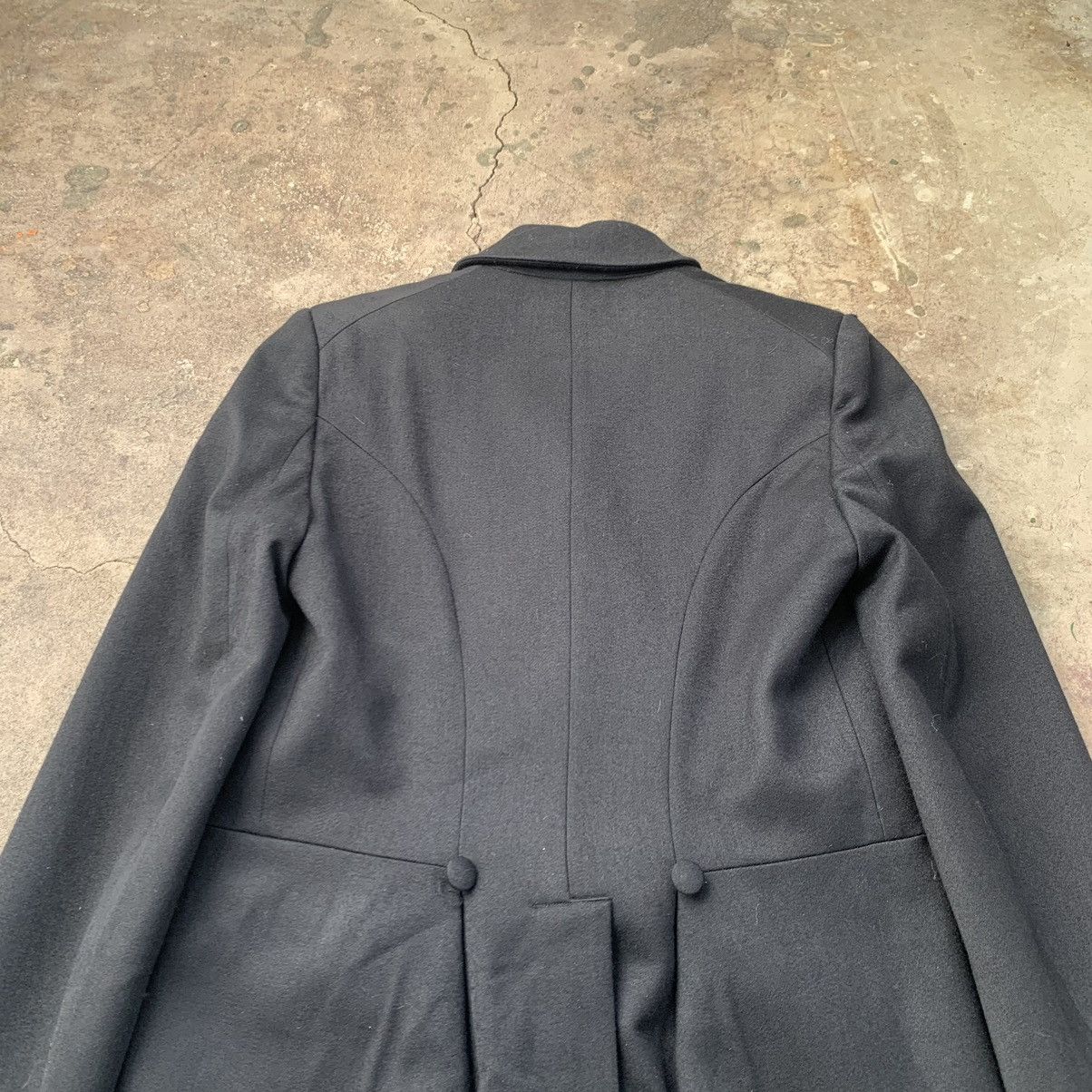 Allsaints Womens all saints Spitalfields long coat black Size M / US 6-8 / IT 42-44 - 11 Thumbnail
