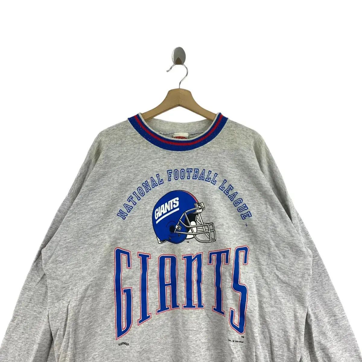 NFL Vintage 1994 NEW YORK GIANTS NFL Football Nutmeg Size US XL / EU 56 / 4 - 3 Thumbnail