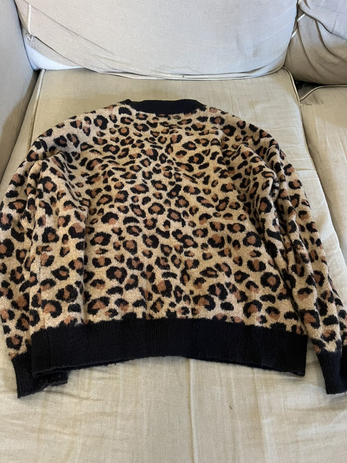 Other UK Other UK Leopard Cardigan - SOLD OUT Size US L / EU 52-54 / 3 - 8 Thumbnail