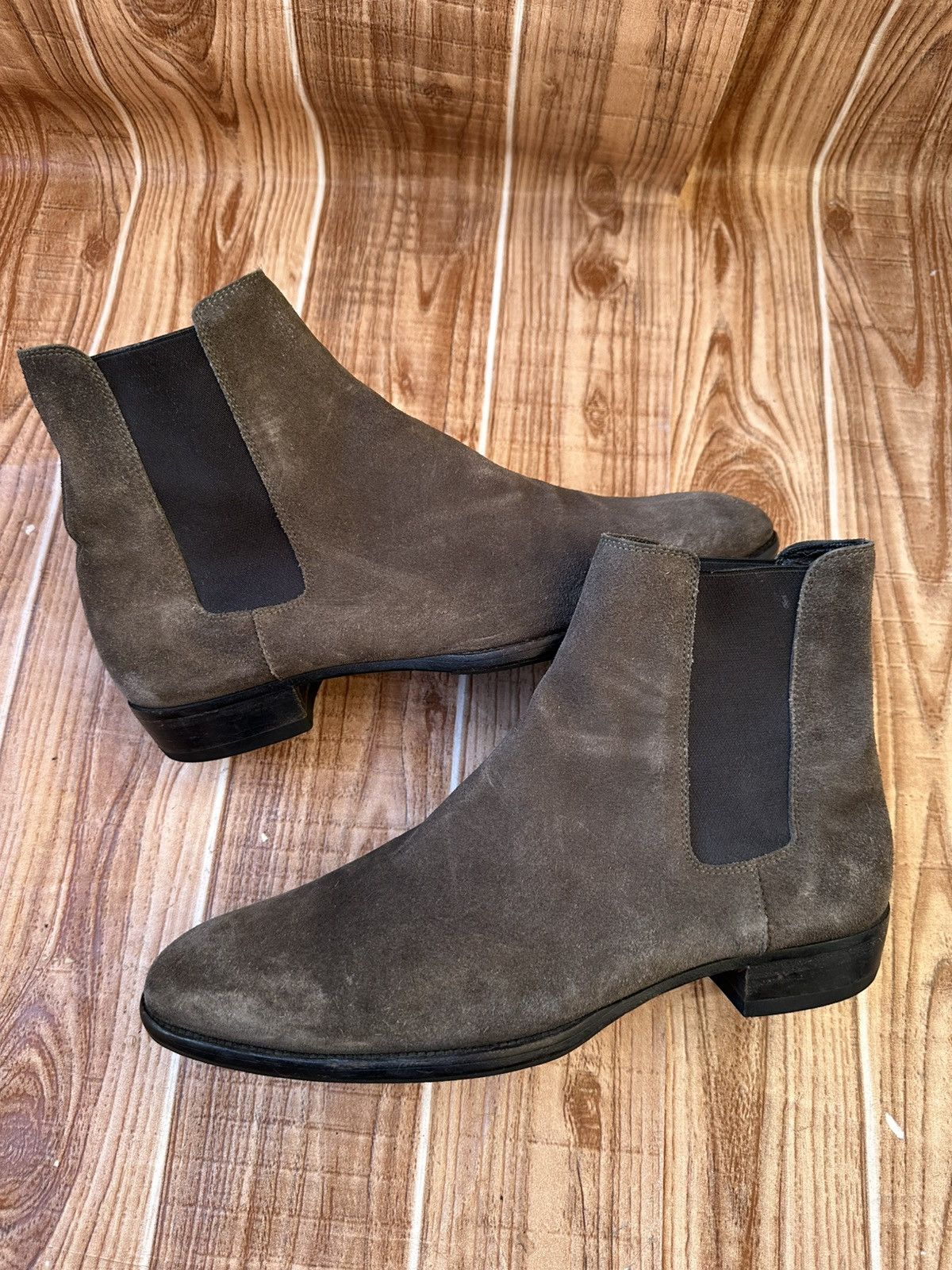 Saint Laurent Paris Saint Laurent Paris Wyatt Gray Chelsea boots Size US 8 / EU 41 - 7 Thumbnail