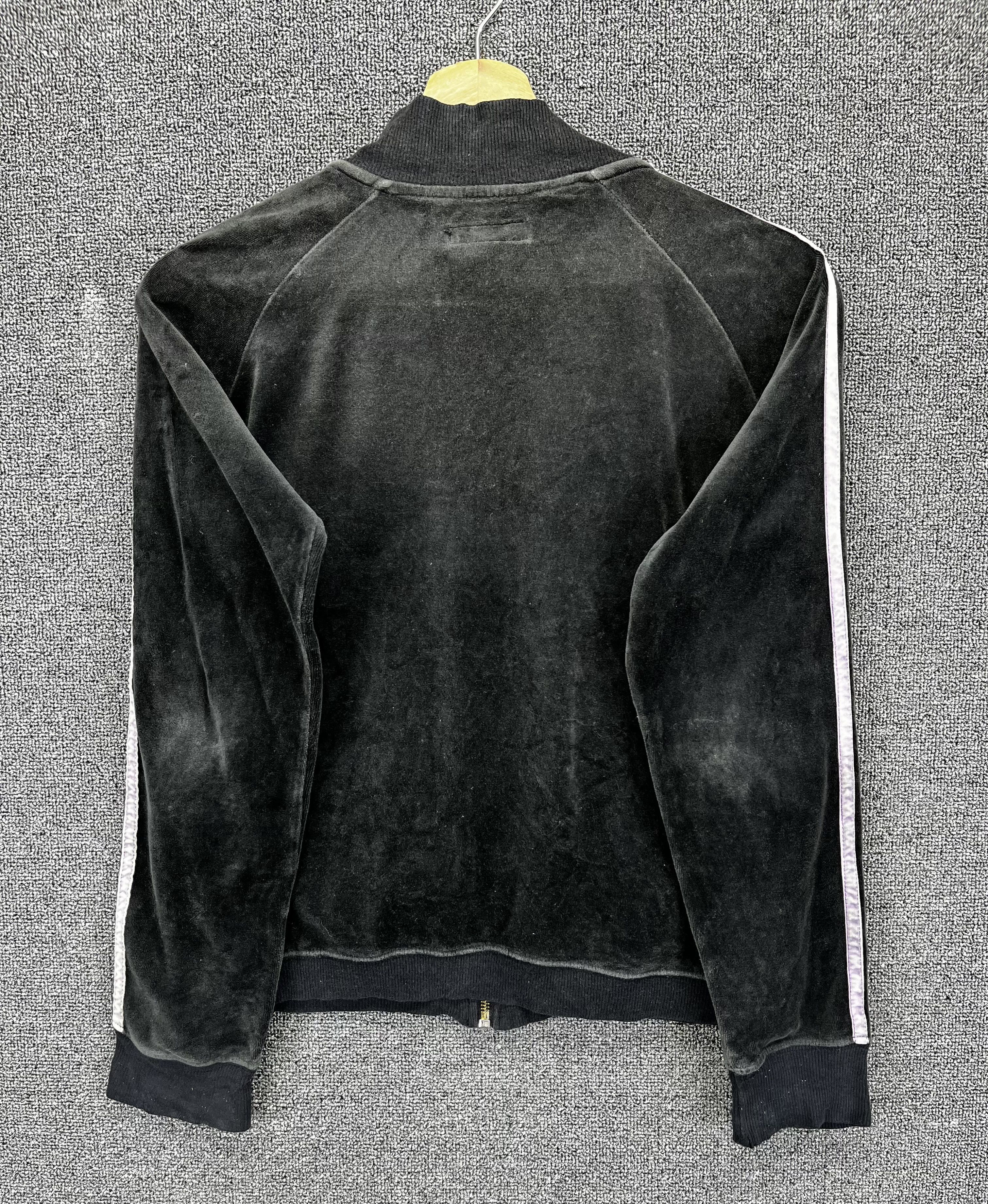Vintage Von Dutch Rare Velvet Zip Up Jacket