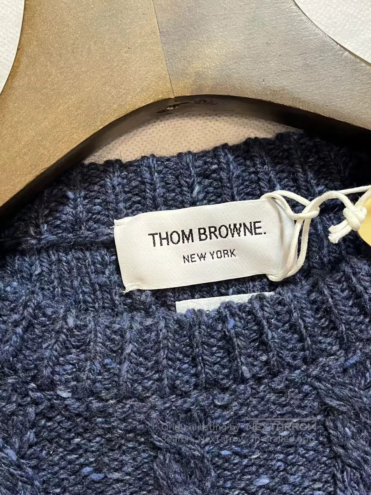 Thom Browne Thom Browne Navy Knit Sweater Men's. Size US XS / EU 42 / 0 - 4 Thumbnail