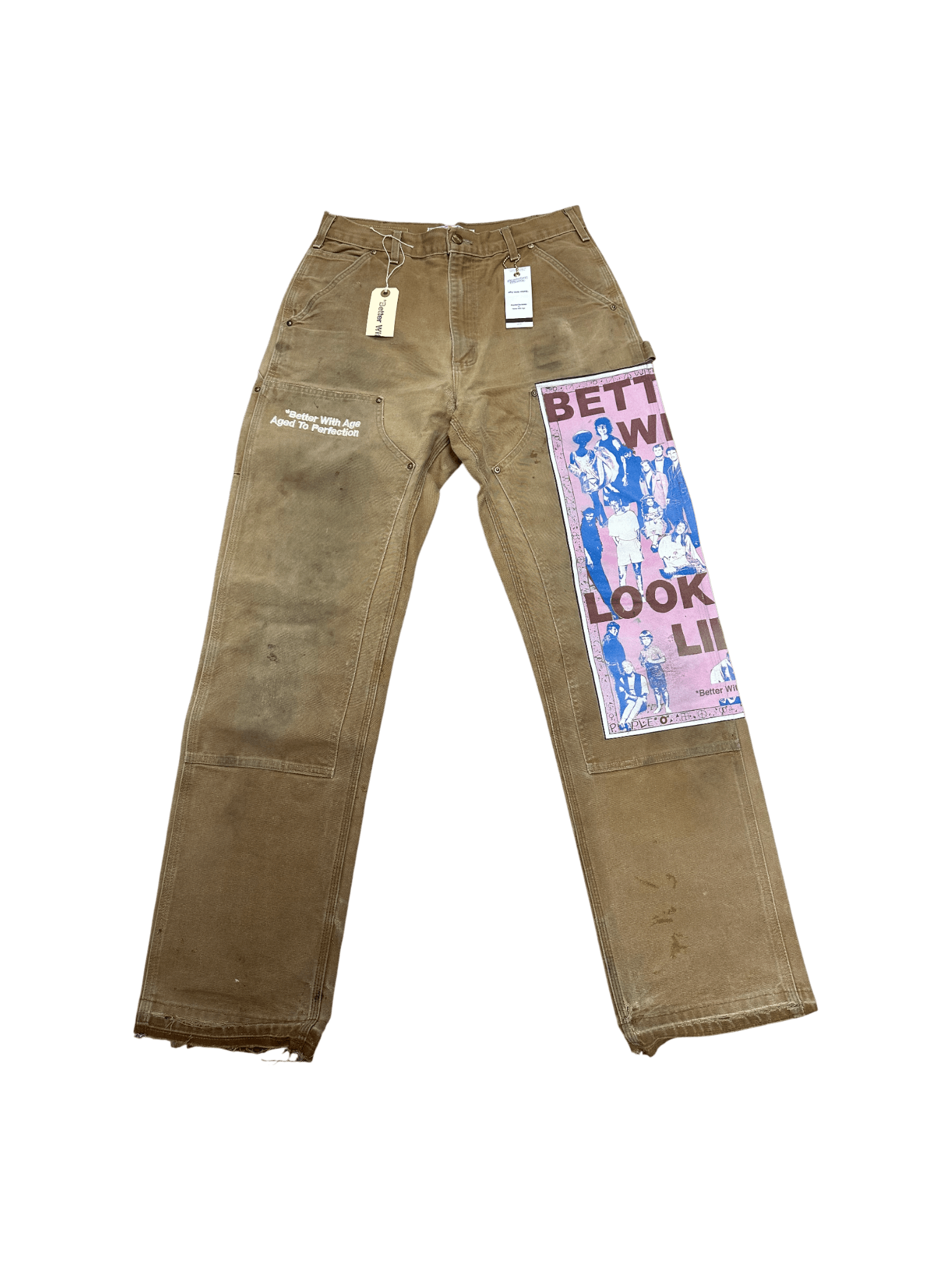 Better With Age Better with Age "Looks Like You" Beige Jeans Size US 28 / EU 44 - 1 Preview