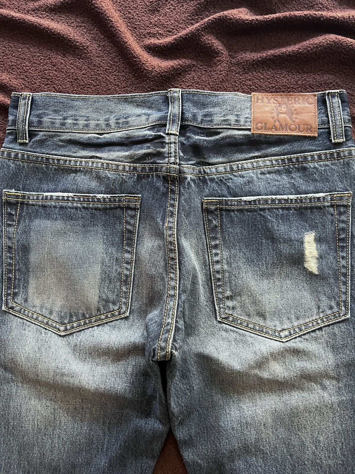 Japanese Hysteric Glamour Distressed Jeans punk