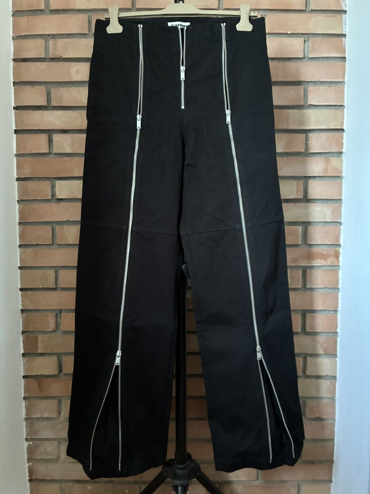 Jil Sander Jil Sander Zip-up Wide-leg Trousers Size US 31 - 2 Thumbnail