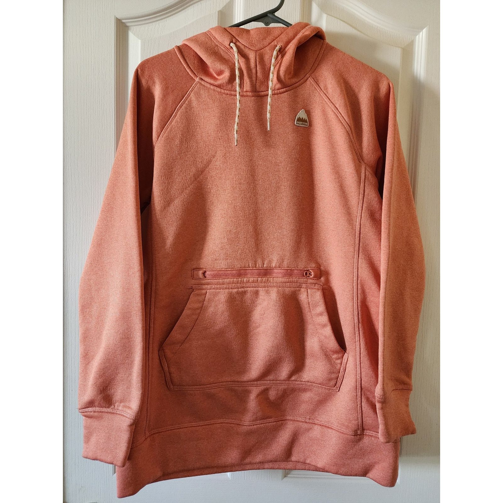 Burton Burton Women's S Oak Long Technical Fleece Hoodie Pink Size S / US 4 / IT 40 - 1 Thumbnail