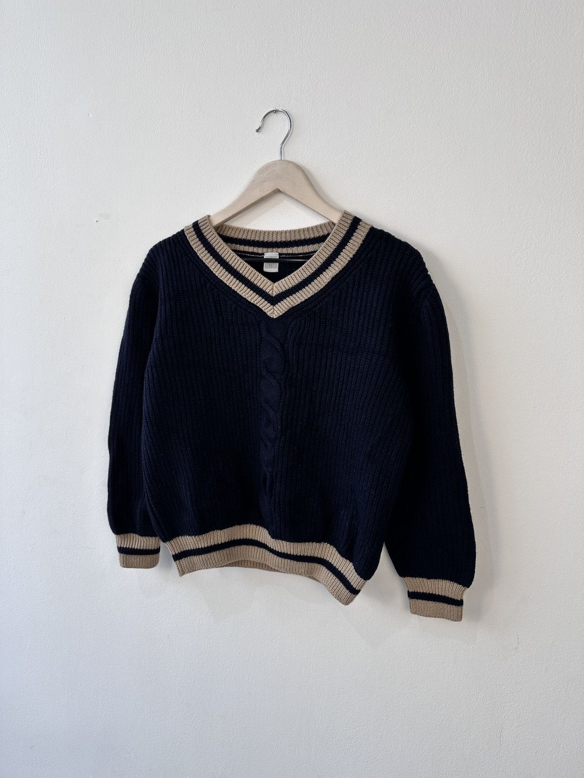 Eleventy Eleventy Italy Wool Cable Knit Sweater Preppy Style XL Size XL / US 12-14 / IT 48-50 - 4 Thumbnail