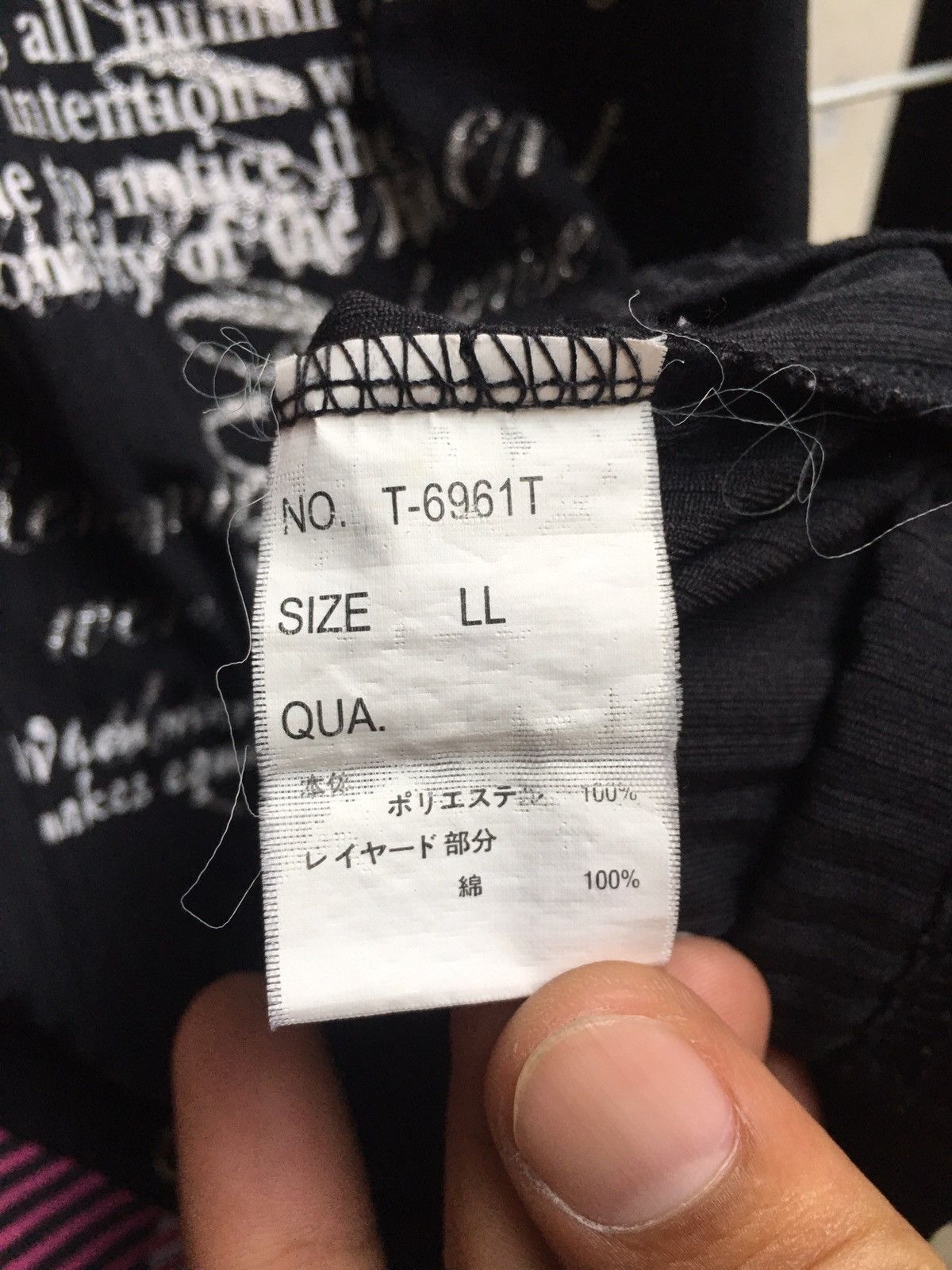 Japanese Brand Y2K Zigue plus poem Size US L / EU 52-54 / 3 - 4 Thumbnail
