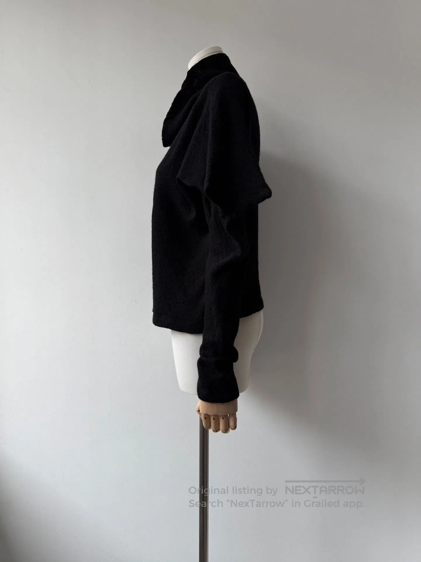 Limi Feu Yohji Yamamoto Limi Feu 22AW Asymmetric Collar Top. Size M / US 6-8 / IT 42-44 - 5 Thumbnail