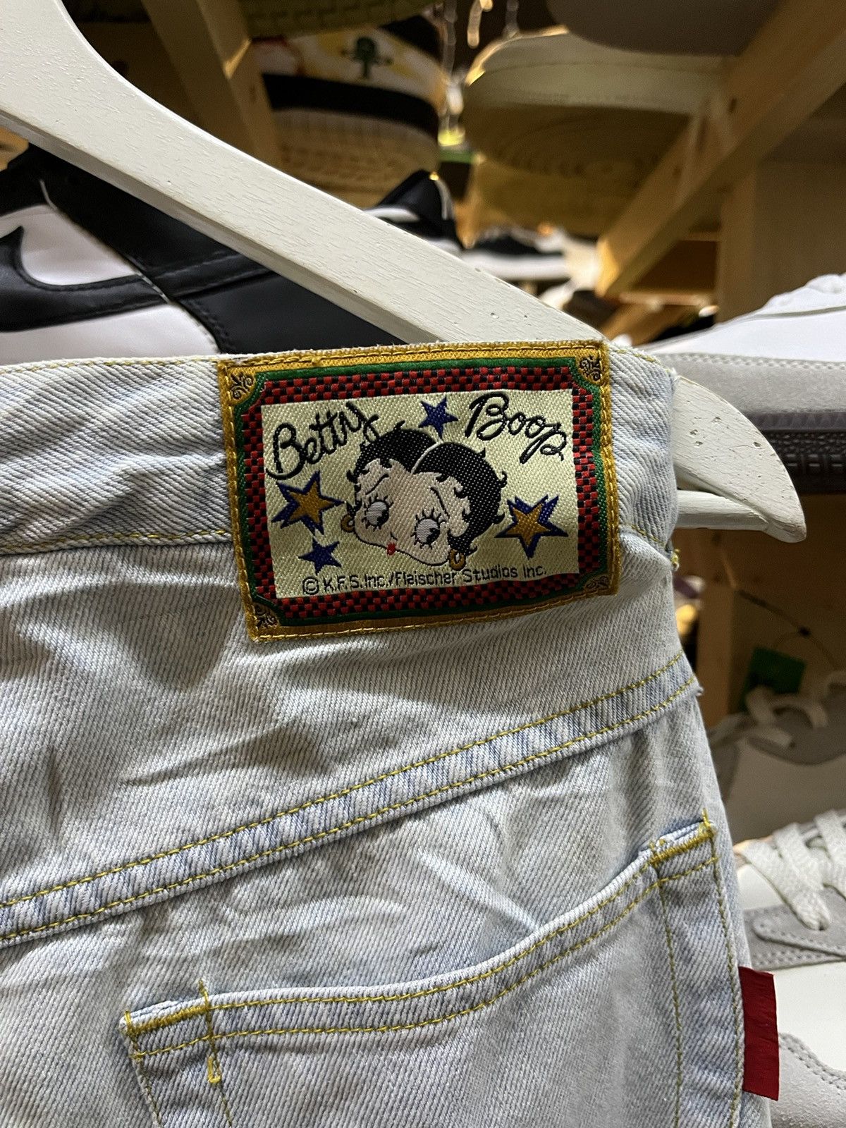 Cartoon Network × Vintage Betty Boop Jeans Embroidered Size US 32 / EU 48 - 8 Thumbnail