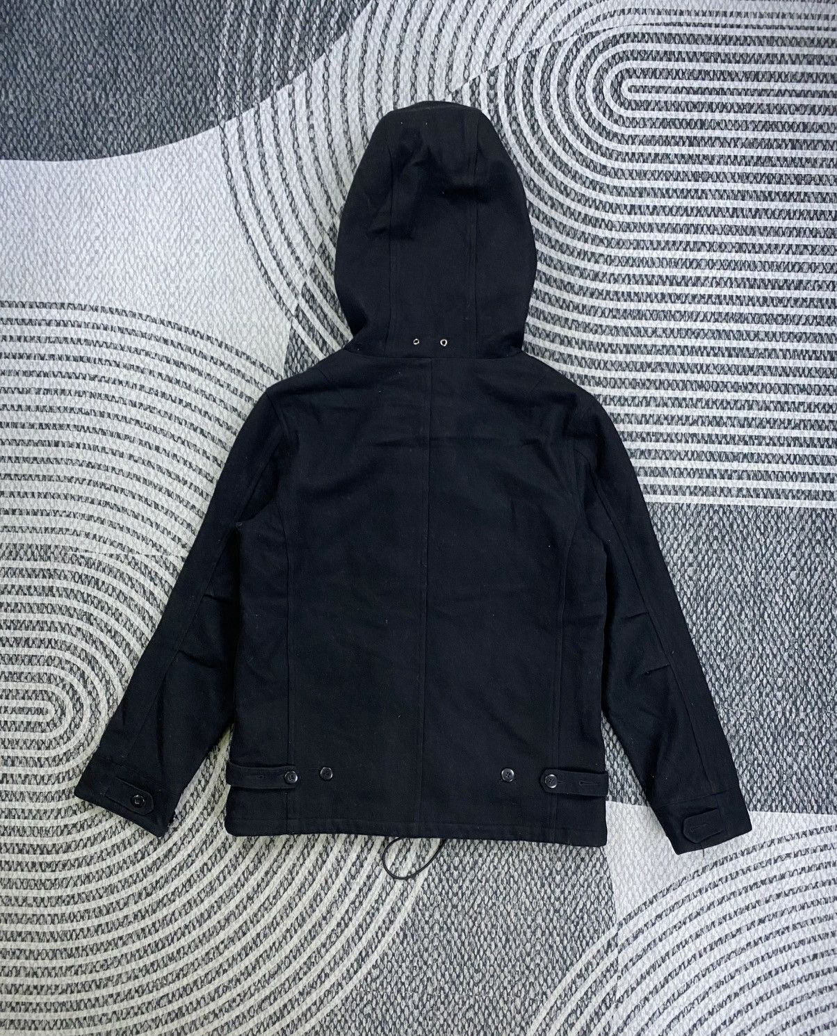 Japanese Brand Vintage Gung Ho Premium Black Hooded Zipper Size US M / EU 48-50 / 2 - 2 Thumbnail