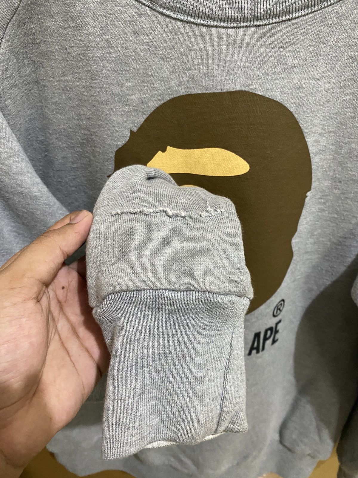 Bape × Vintage Bape Reversible Crewneck Size US L / EU 52-54 / 3 - 13 Thumbnail