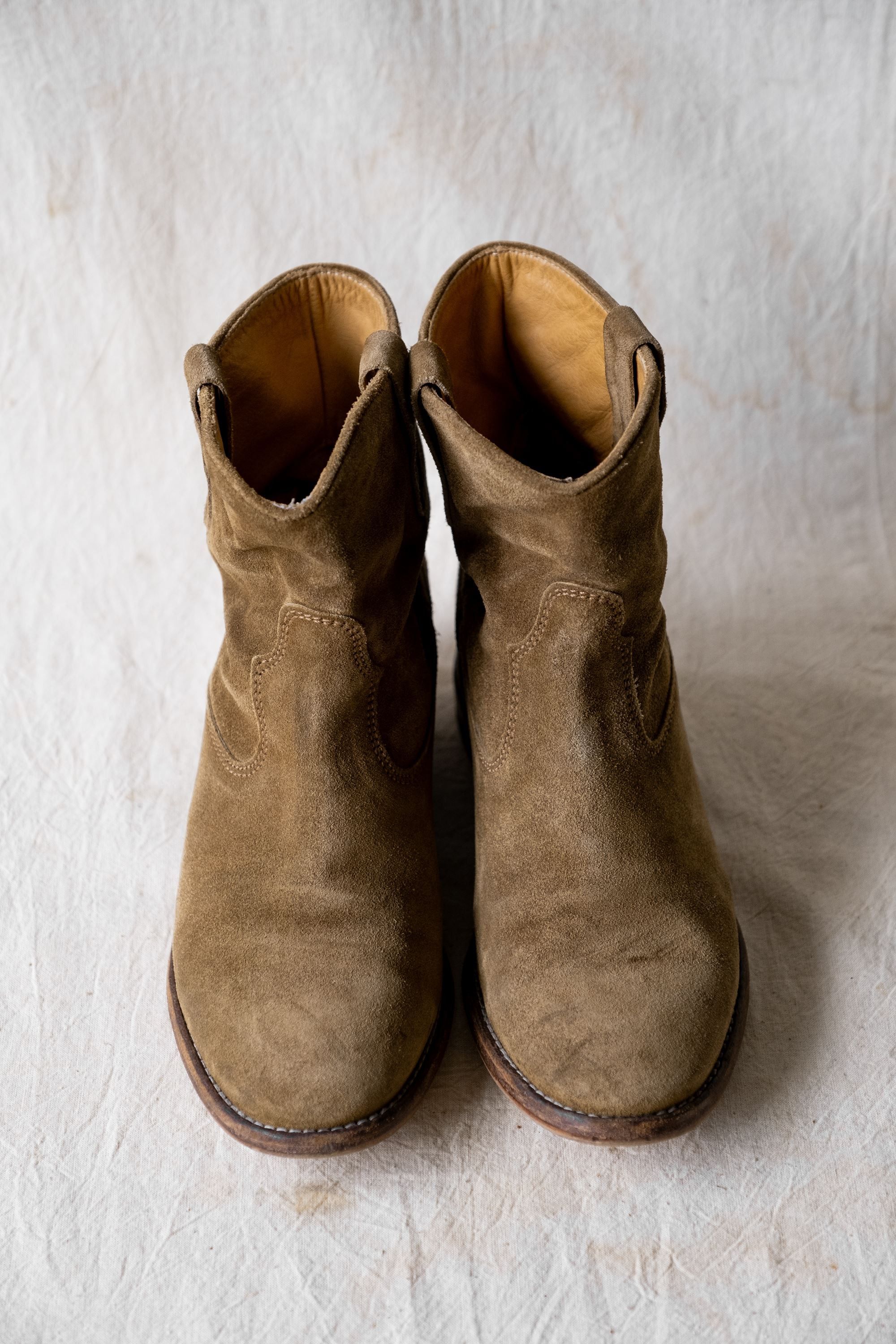 Isabel Marant ISABEL MARANT Crisi Suede Ankle Boots Grailed