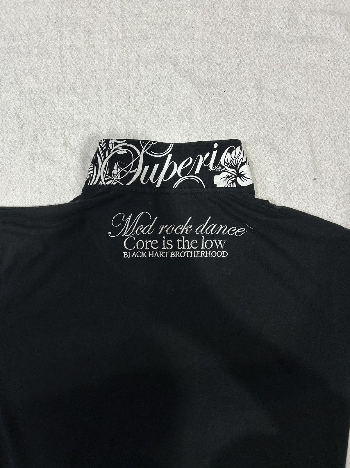 Japanese Brand More Core Division Poem Polo Shirt Size US L / EU 52-54 / 3 - 13 Thumbnail