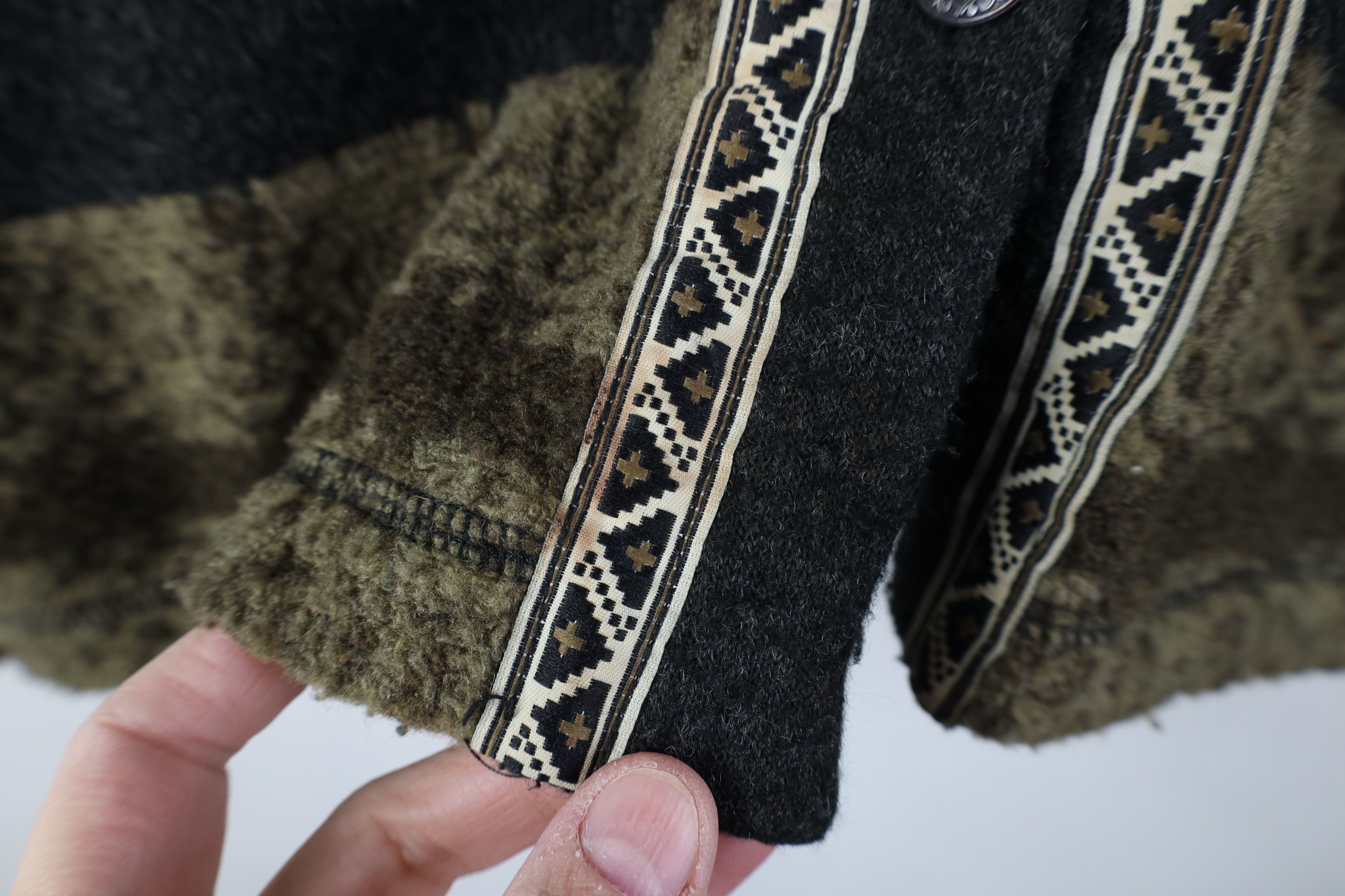 Vintage Vintage 90s Streetwear Knit Fair Isle Cardigan Sweater Size M / US 6-8 / IT 42-44 - 4 Thumbnail