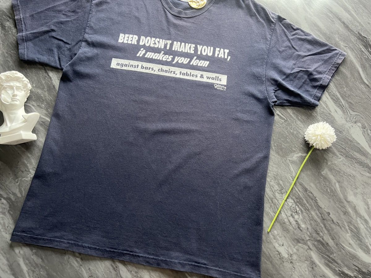 Other × Vintage Beer Doesn’t Make You Fat It Makes You Lean Size US L / EU 52-54 / 3 - 4 Thumbnail