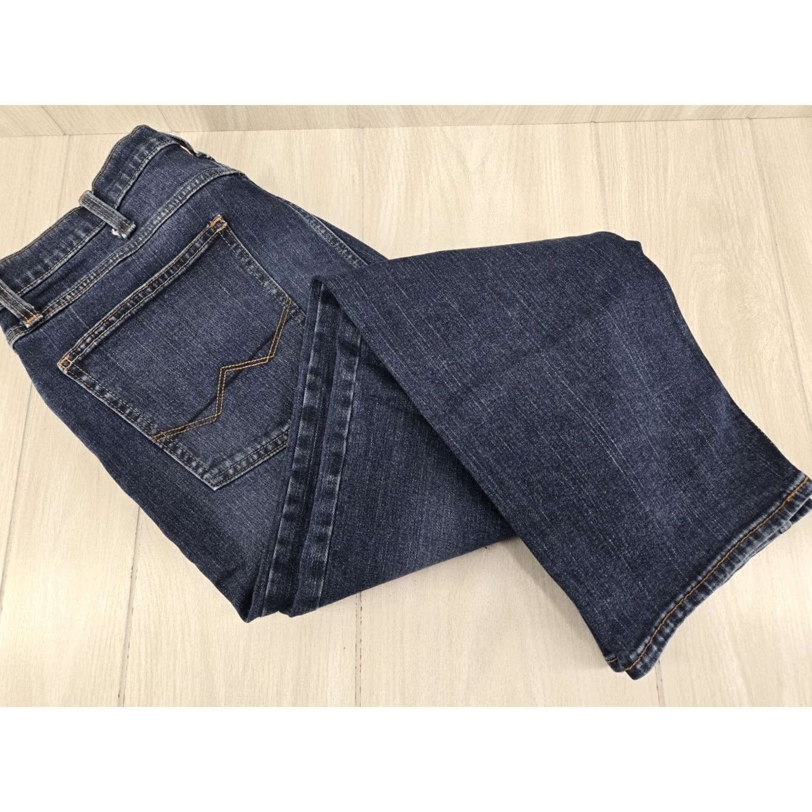 Wrangler Wrangler Jeans Straight Fit Men’s Blue Premium Denim Size 36x29 Regular Five Star Premium Denim Cowboy Theme Mens Size US 36 / EU 52 - 4 Thumbnail