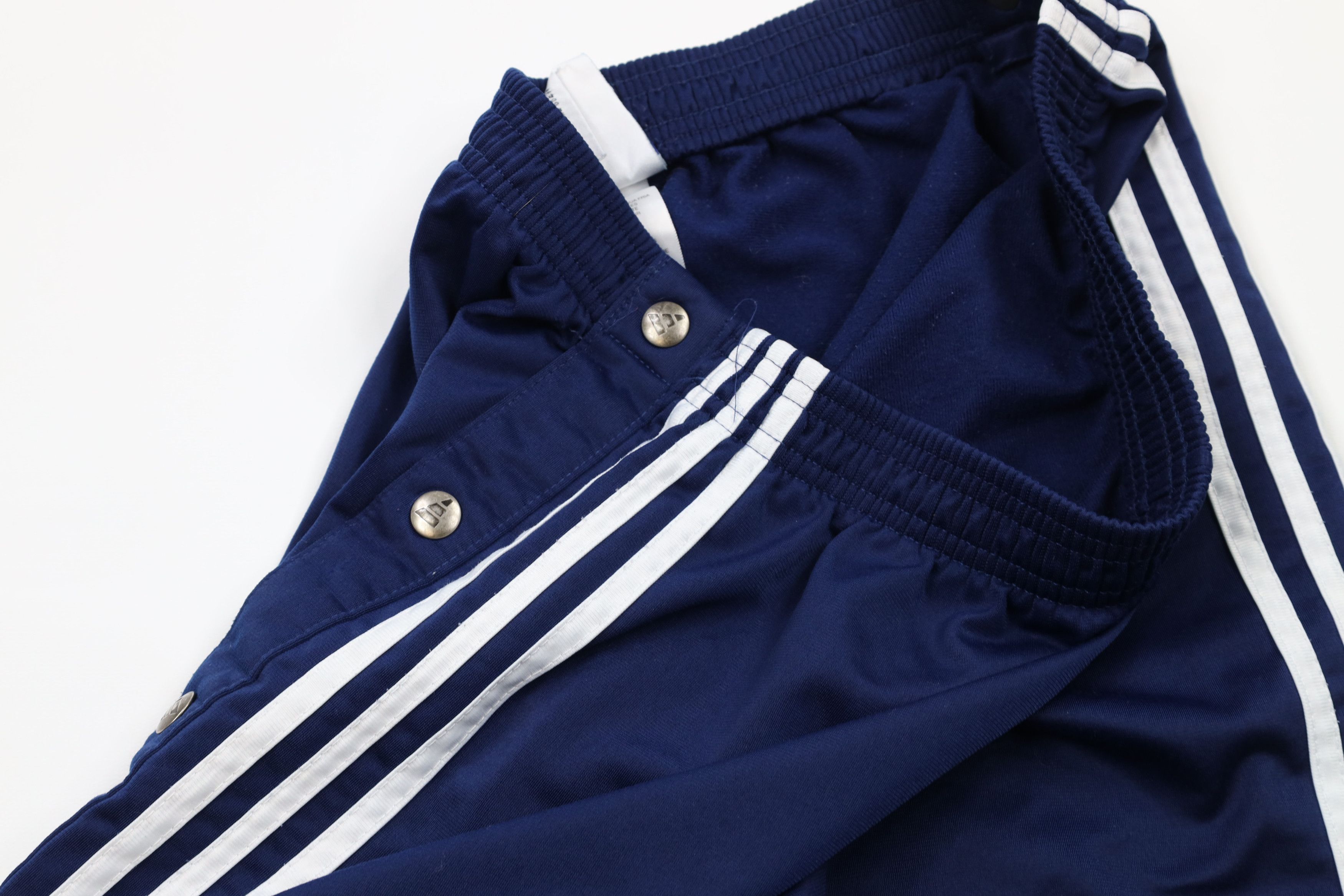Adidas Vintage 90s Adidas Striped Tearaway Sweatpants Pants Blue Size US 34 / EU 50 - 6 Thumbnail