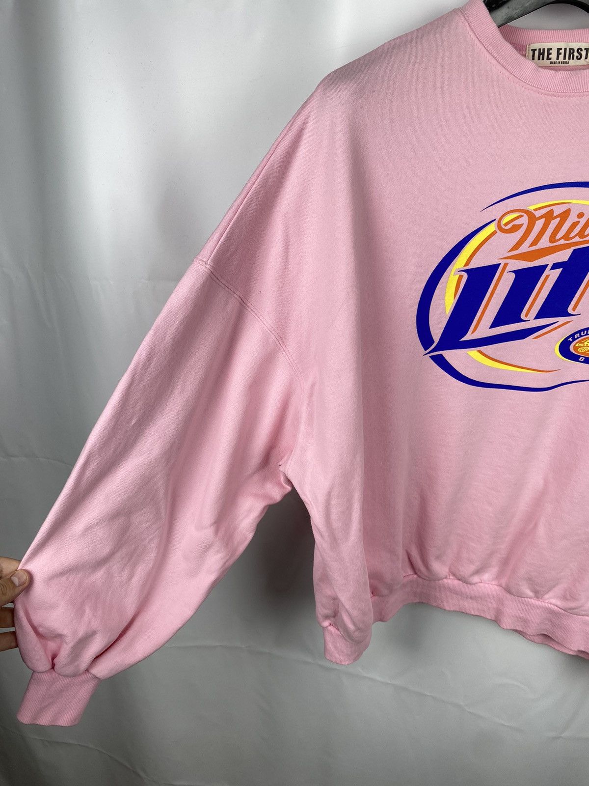 From The First × Vintage The First Korean Sweatshirt Miller Lite One Size Size US L / EU 52-54 / 3 - 6 Thumbnail