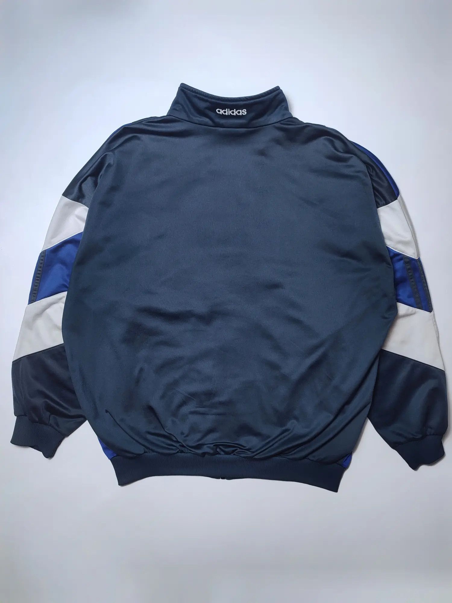 Adidas Adidas 90s Vintage Retro Zip Track Jacket Size US XL / EU 56 / 4 - 13 Thumbnail